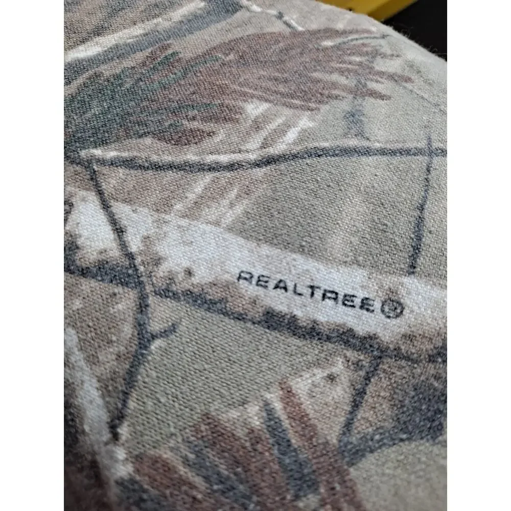 Realtree Men's Camo Baggy‎ Straight Leg Cargo Hunting Pants Size L